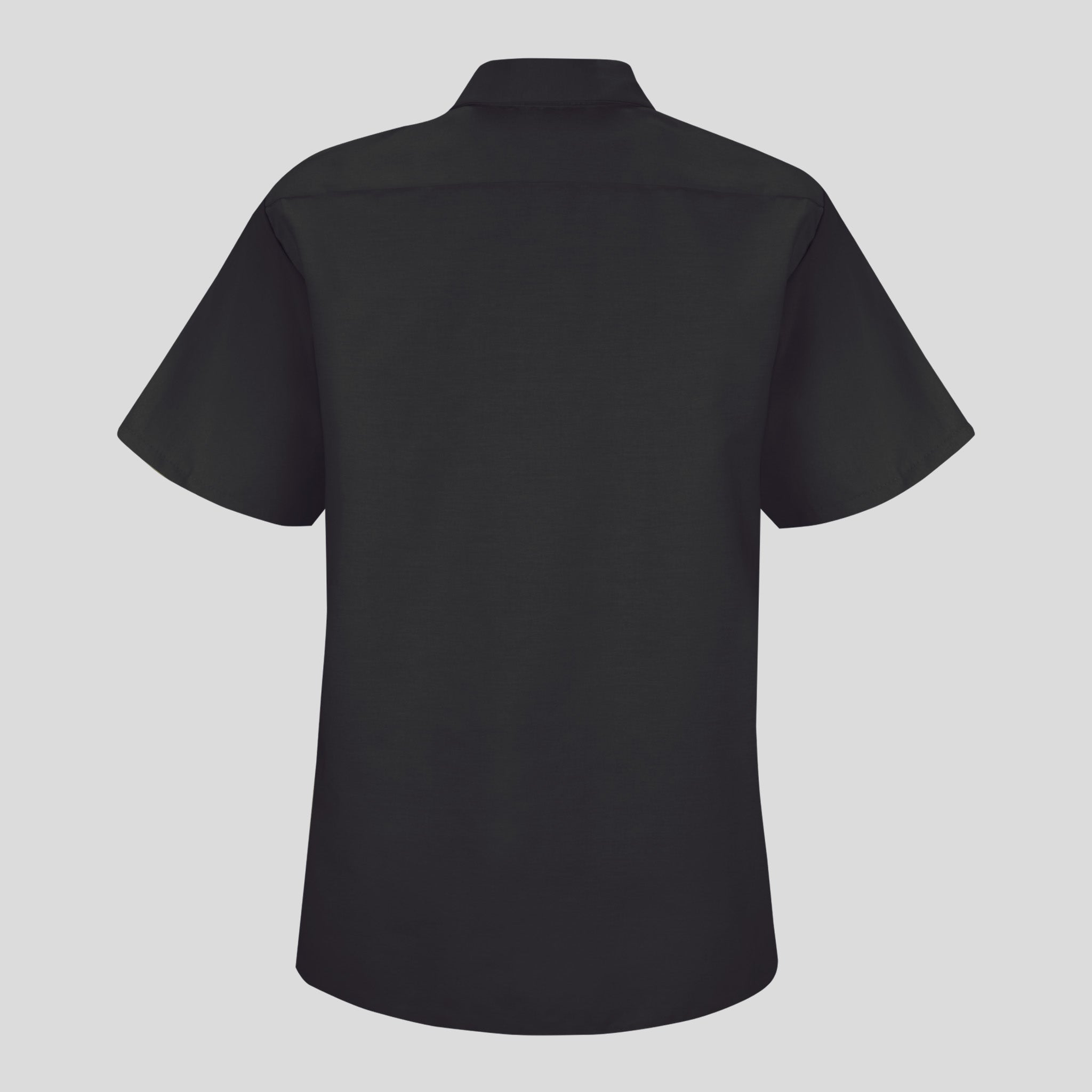 Women's Short Sleeve Industrial Work Shirt | Black
