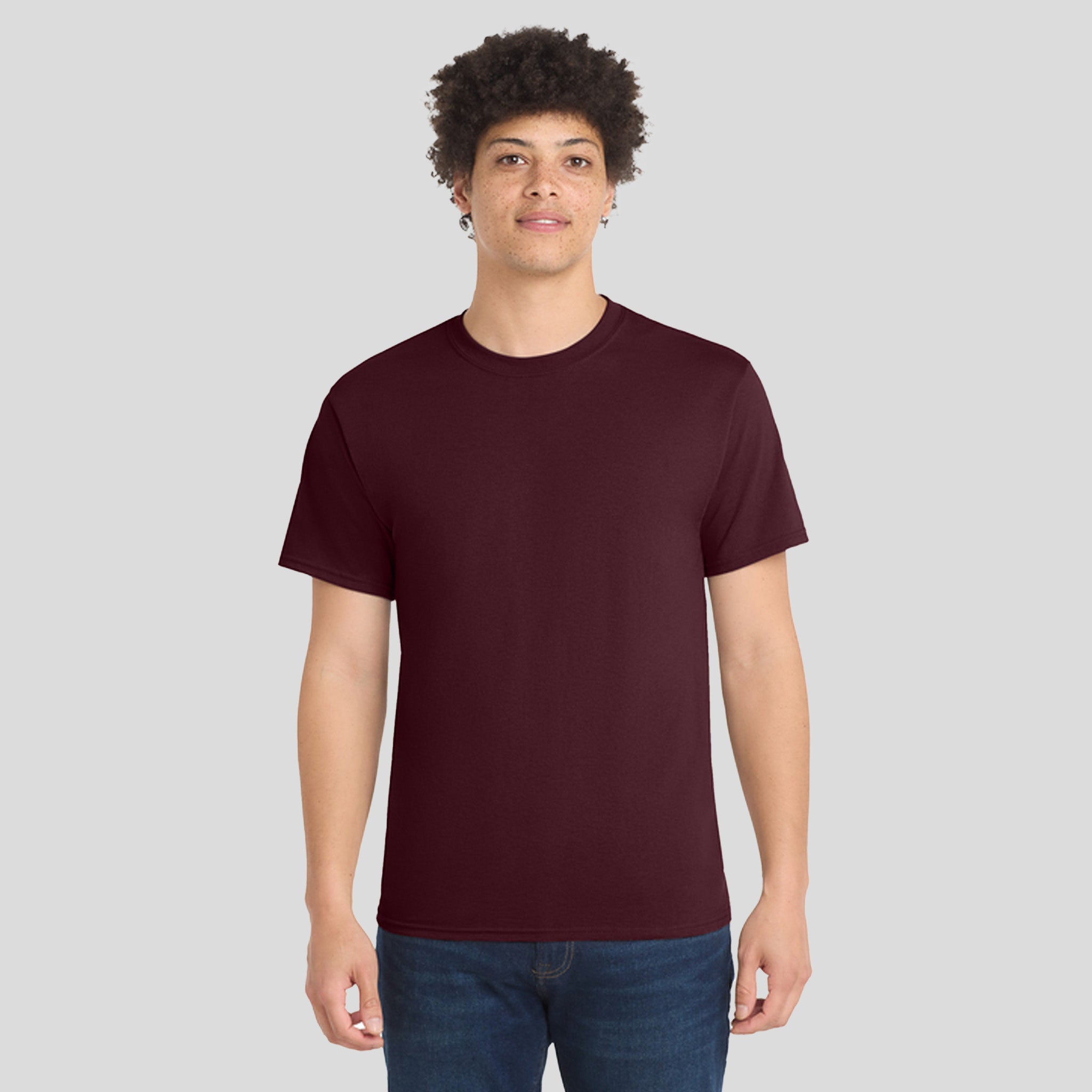 Tall Core Blend Tee | Athletic Maroon