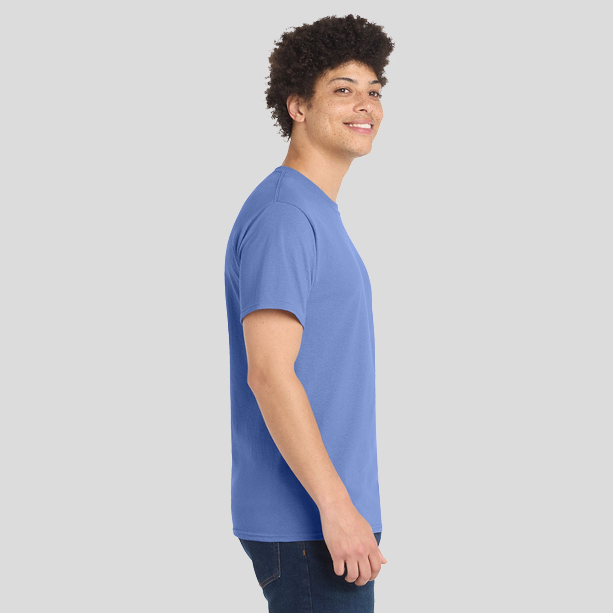 Tall Core Blend Tee | Carolina Blue