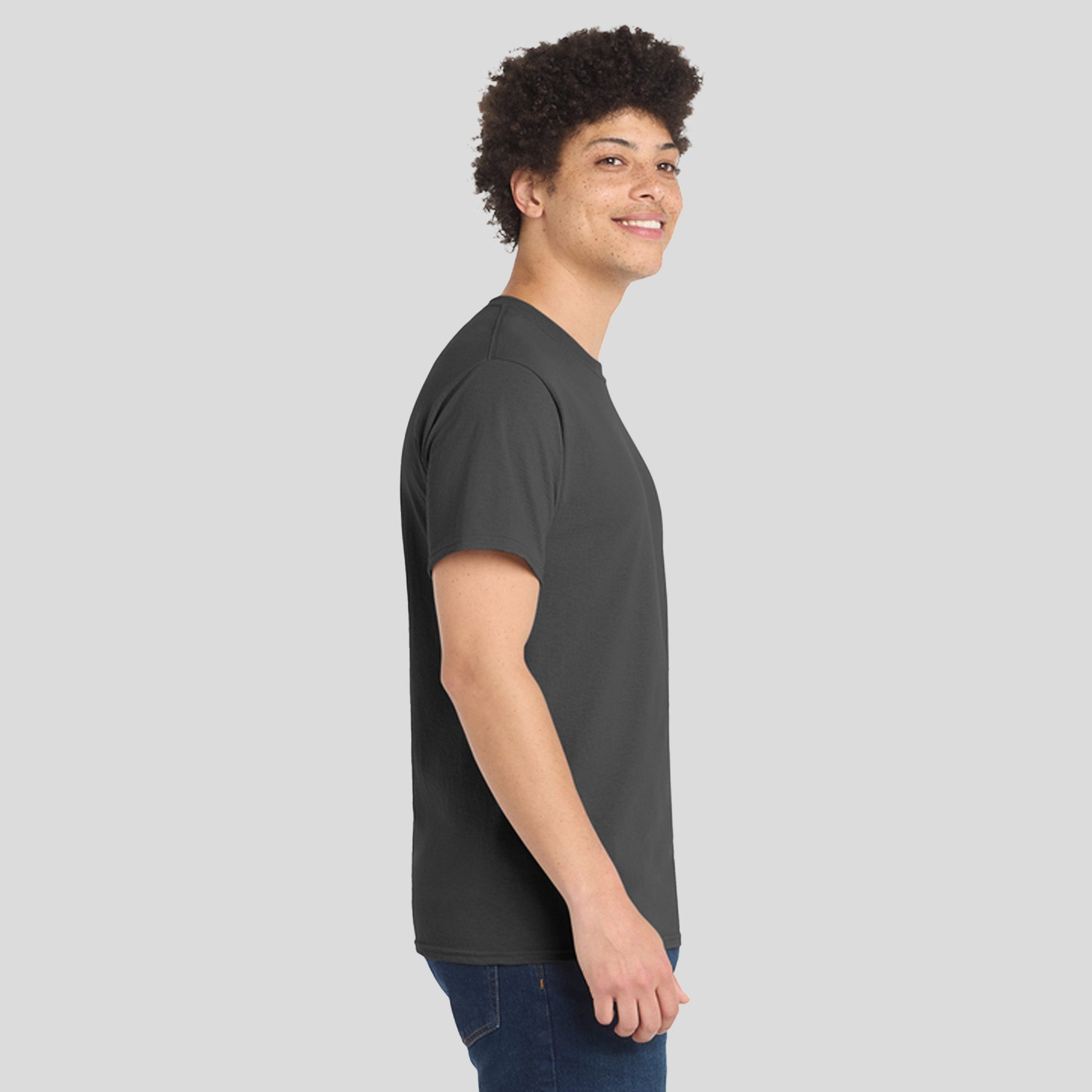 Tall Core Blend Tee | Charcoal