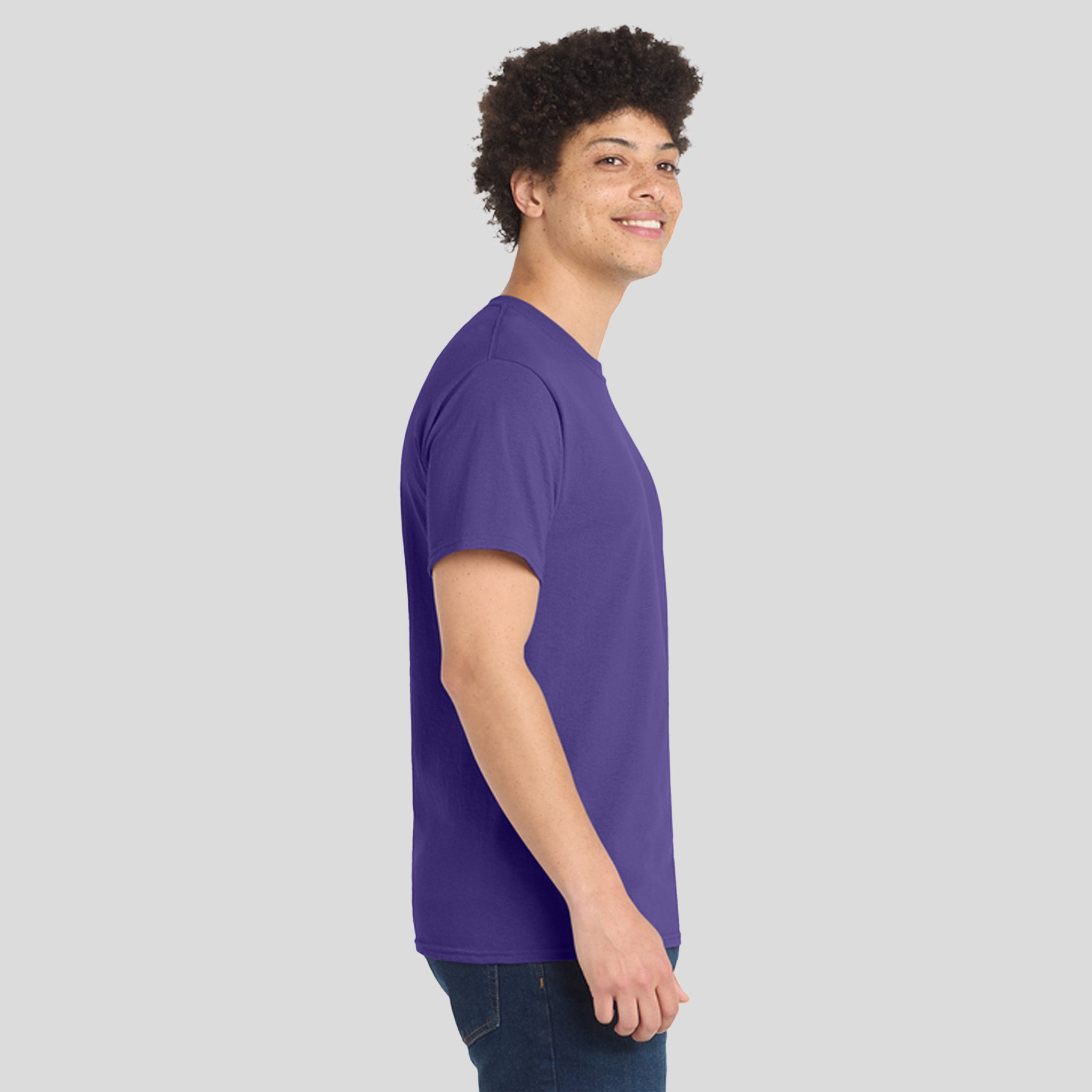 Tall Core Blend Tee | Purple