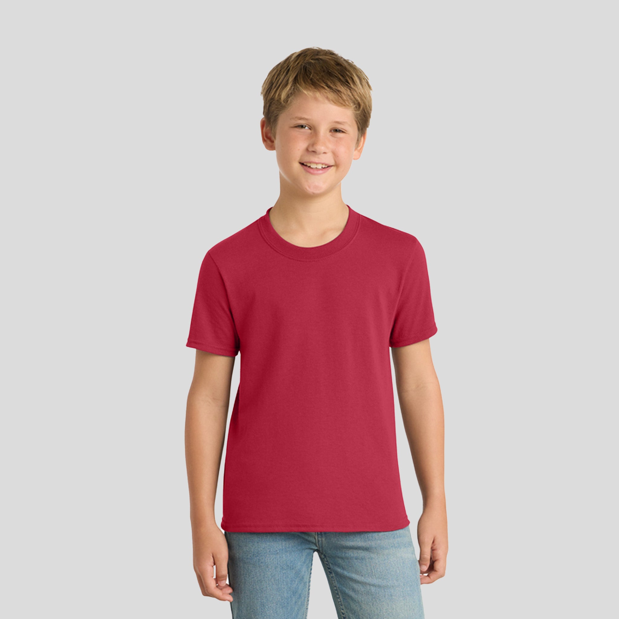 Youth Core Blend Tee | Red