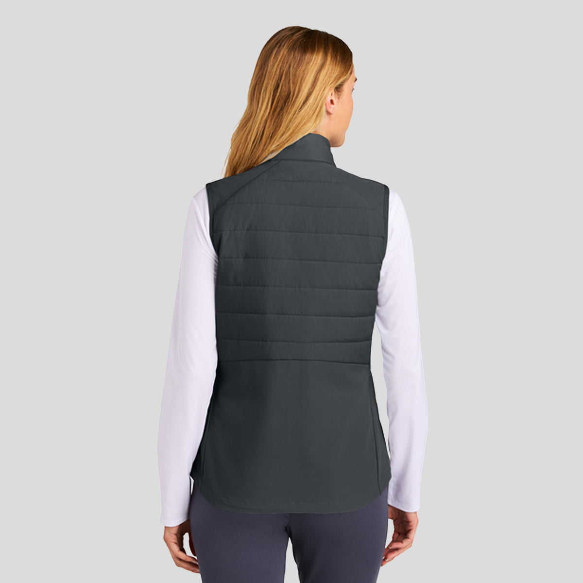 Women’s Teknical Hybrid Vest | Iron Grey