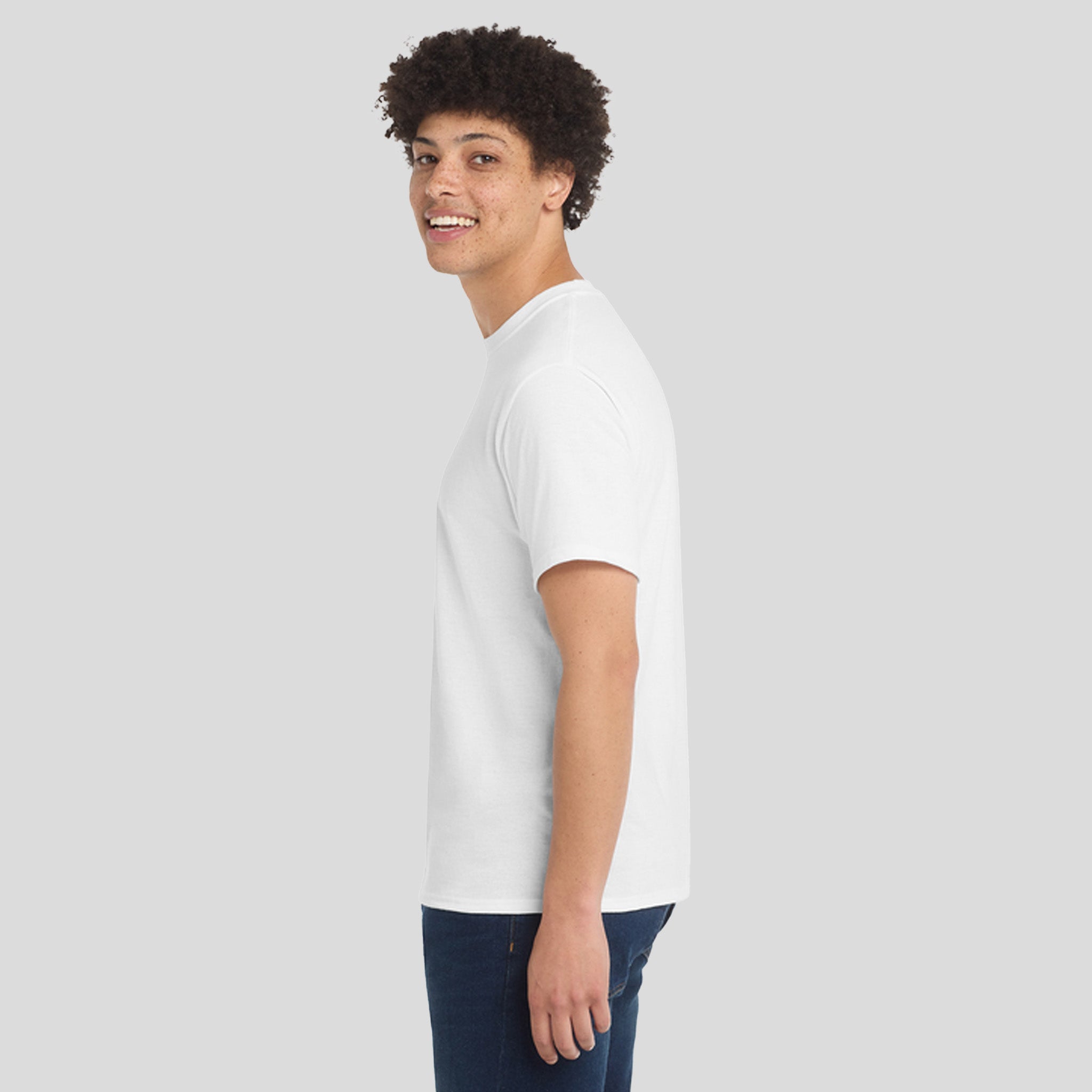 Tall Core Blend Tee | White