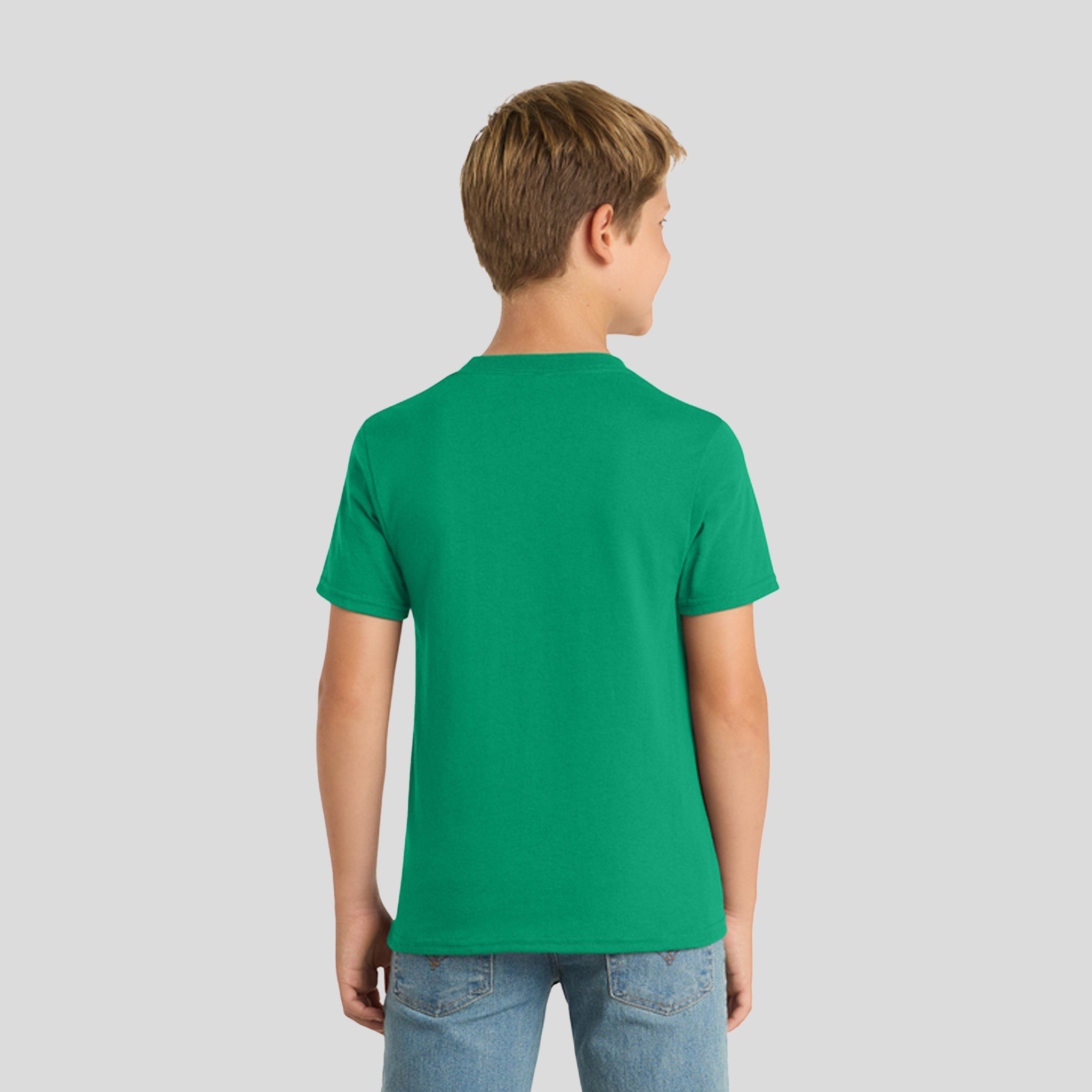 Youth Core Blend Tee | Kelly