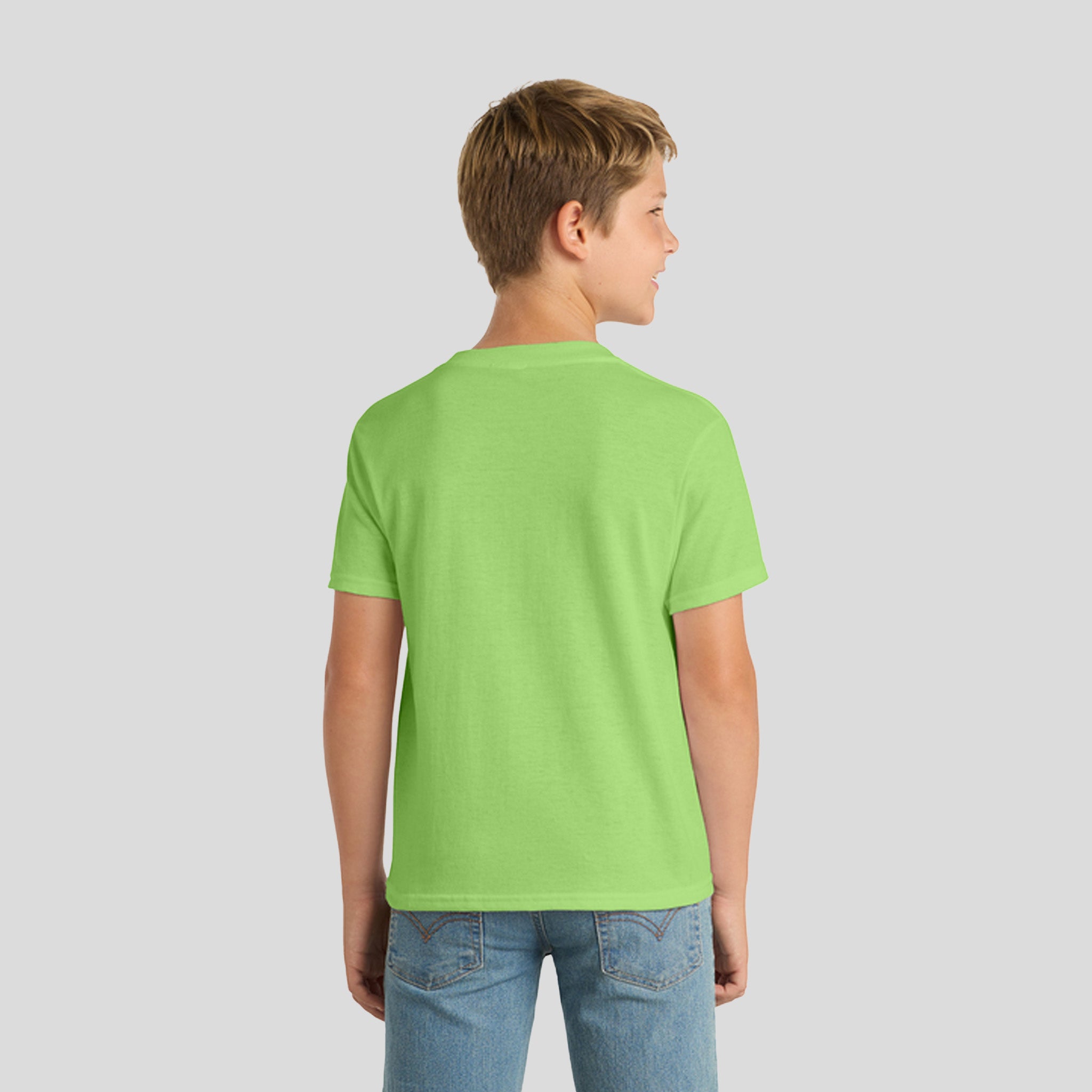 Youth Core Blend Tee | Lime