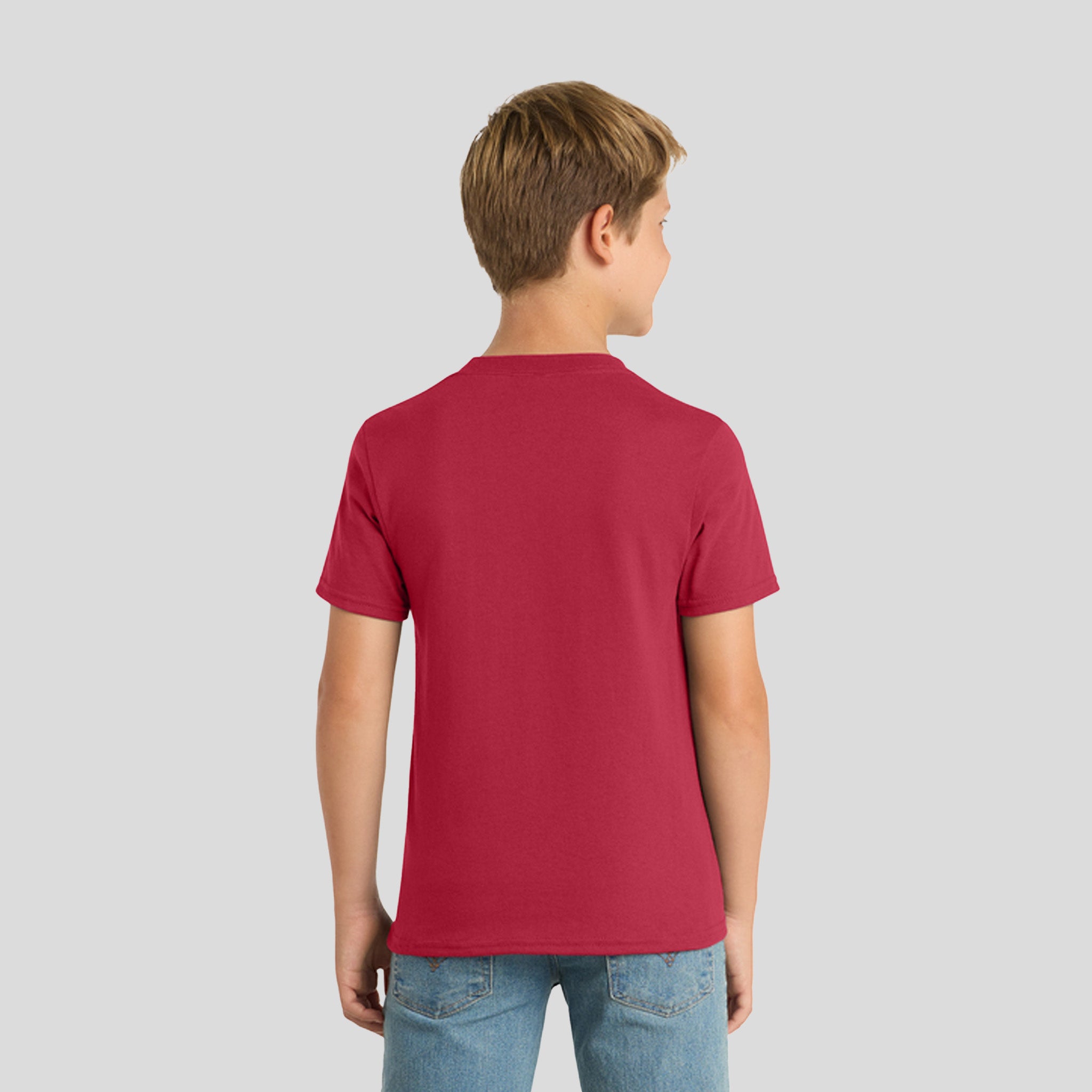 Youth Core Blend Tee | Red