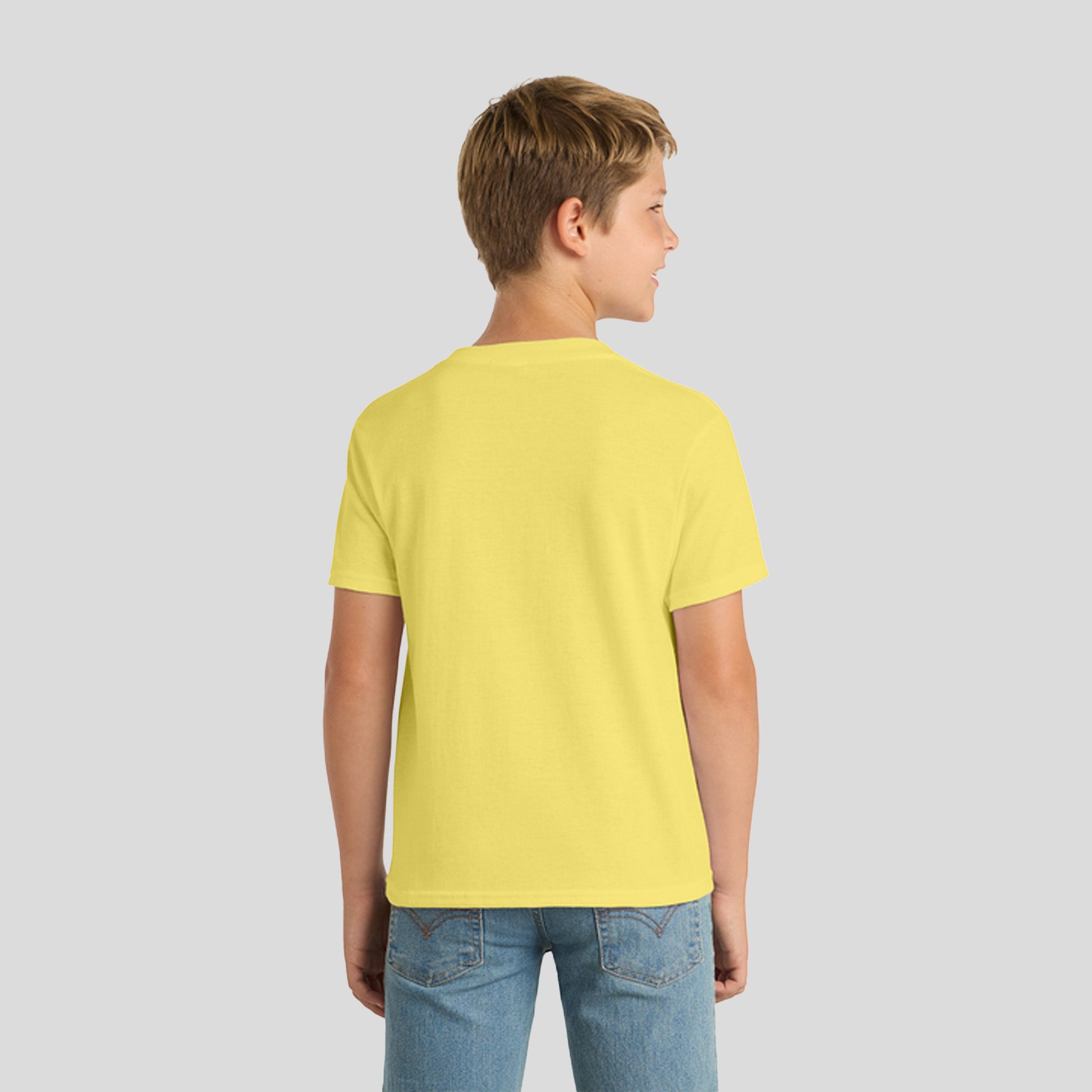 Youth Core Blend Tee | Yellow
